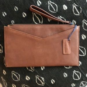 Rachel Roy Genuine Leather Clutch